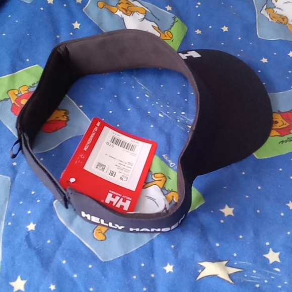 New!! Pair of Helly Hansen Visor Golf Hat Dark Navy Blue Baseball Cap - Picture 3 of 9